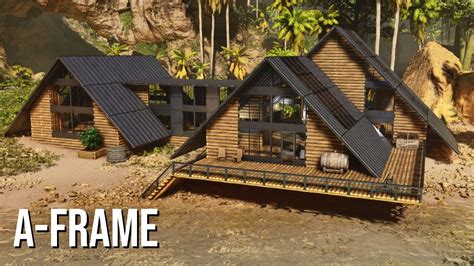 ark metal house designs|ark a frame house youtube.